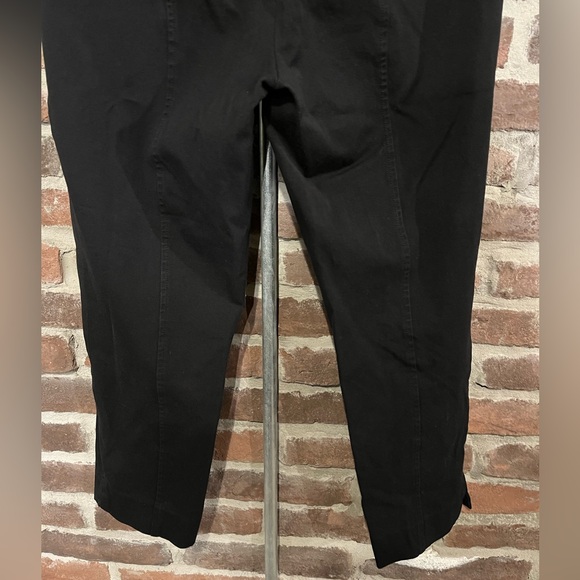 NYDJ Black Ankle Pants Size 10P - Picture 6 of 12